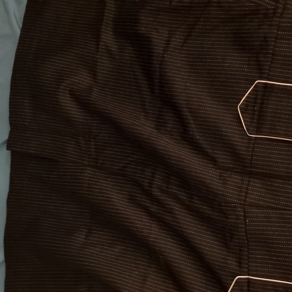 3/$15 RamPage Stripes Black and White Pencil Skirt Junior Size 13 Small - Picture 14 of 15